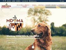 Tablet Screenshot of mdvma.org